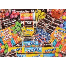 MasterPieces Candy Brands Tootsie Roll 1000 Piece Jigsaw Puzzle   553476817